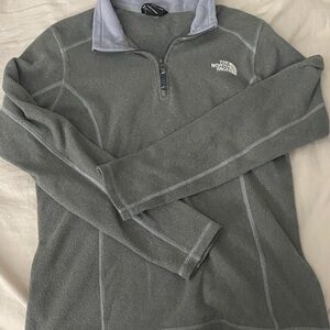 The North Face Quarter-Zip Fleece Pullover women’s small